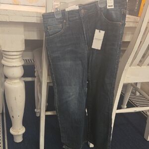 Judy Blur Cropped Wide Leg Jeans